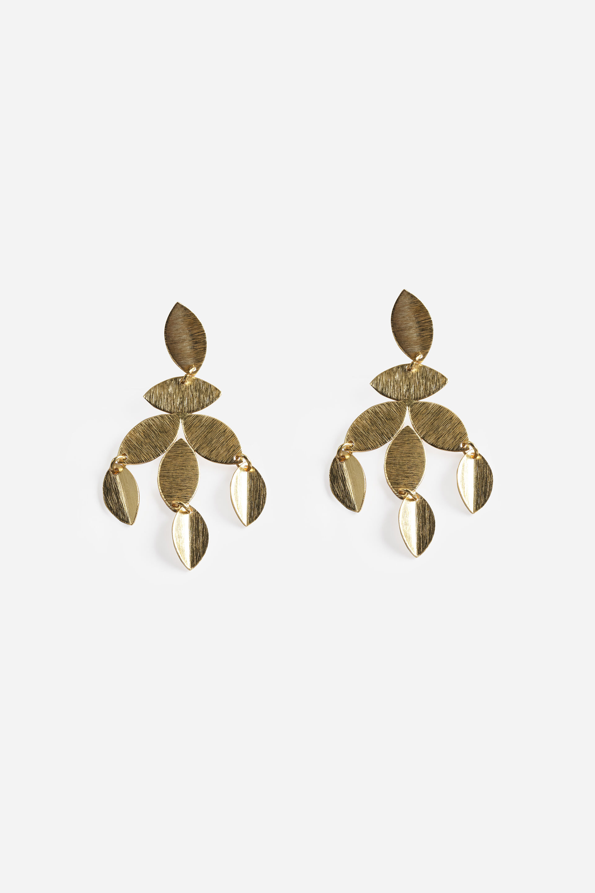 Gold Leaf Earrings